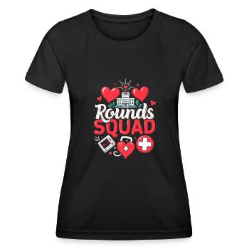 Hospital Physician Kader - Women's Functional T-Shirt - black - Front - AI Model Female 172 light (172cm)