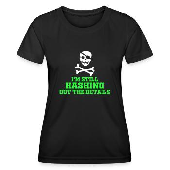 Ethical Hacker Cybersecurity Expertise - Women's Functional T-Shirt - black - Front - AI Model Female 172 light (172cm)