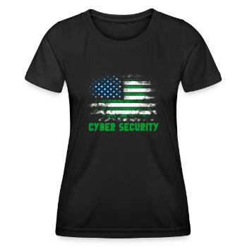 Ethical Hacker Cybersecurity Expertise - Women's Functional T-Shirt - black - Front - AI Model Female 172 light (172cm)