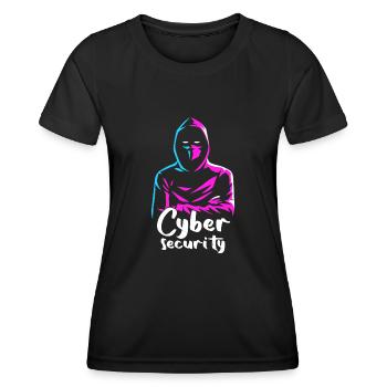 Ethical Hacker Cybersecurity Expertise - Women's Functional T-Shirt - black - Front - AI Model Female 172 light (172cm)