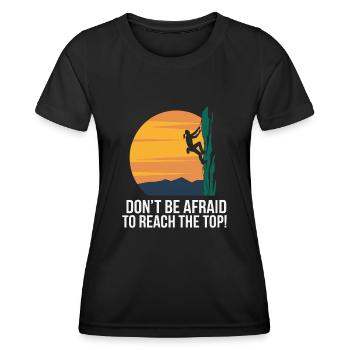 ESCALADE - T-shirt sport Femme - noir - Devant - AI Model Female 172 light (172cm)