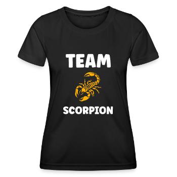 scorpion - Women's Functional T-Shirt - black - Front - AI Model Female 172 light (172cm)