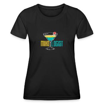 Lustiger Barkeeper Spruch Barkeeper Geschenk - Frauen Funktions-T-Shirt - Schwarz - Vorne - AI Model Female 172 light (172cm)