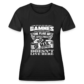 Mail Carrier Proud To Be A Mail Carrier - Women's Functional T-Shirt - black - Front - AI Model Female 172 light (172cm)