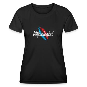 Lustiger Barkeeper Spruch Barkeeper Geschenk - Frauen Funktions-T-Shirt - Schwarz - Vorne - AI Model Female 172 light (172cm)