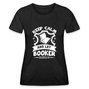 Booker Let Booker Handle It - Women's Functional T-Shirt - black - Front - AI Model Female 172 light (172cm)