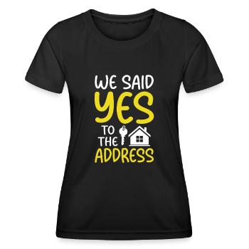 Homeowner Dream House Richtest House Builder - Women's Functional T-Shirt - black - Front - AI Model Female 172 light (172cm)