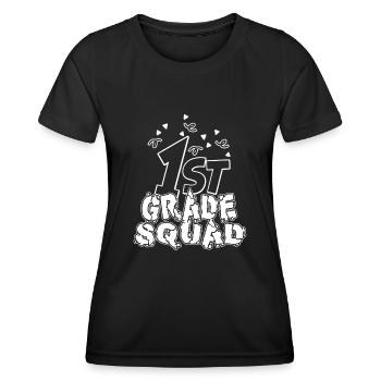 1st Grade Teacher 1st Grade Squad - Women's Functional T-Shirt - black - Front - AI Model Female 172 light (172cm)