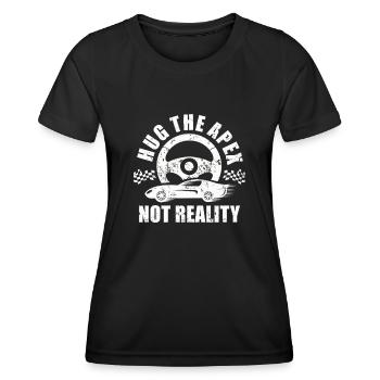 Simracer Esports Enthusiast Sim Racing - Women's Functional T-Shirt - black - Front - AI Model Female 172 light (172cm)
