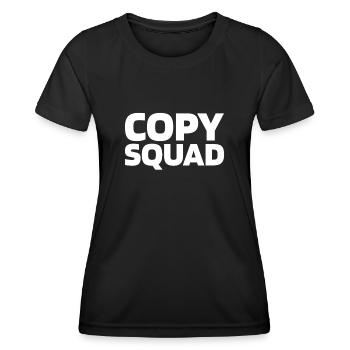 Dentiste Dentiste Squad - T-shirt sport Femme - noir - Devant - AI Model Female 172 light (172cm)