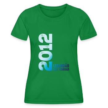 Limited Edition February 2012 Legendär Seit - Frauen Funktions-T-Shirt - Kelly Green - Vorne - AI Model Female 172 dark (172cm)