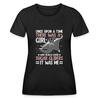 Sugar glider - Women's Functional T-Shirt - black - Front - AI Model Female 172 light (172cm)