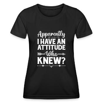 Schottisches Hochlandrind für Landwirte - Frauen Funktions-T-Shirt - Schwarz - Vorne - AI Model Female 172 light (172cm)