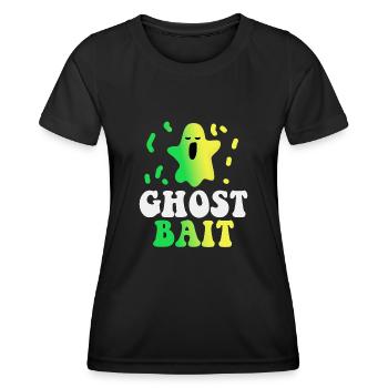 Vivre la vie fantôme Spook Life Appât - T-shirt sport Femme - noir - Devant - AI Model Female 172 light (172cm)