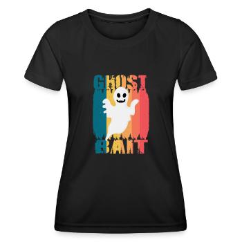 Vivre la vie fantôme Spook Life Appât - T-shirt sport Femme - noir - Devant - AI Model Female 172 light (172cm)