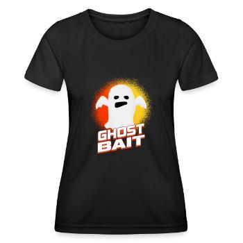 Vivre la vie fantôme Spook Life Appât - T-shirt sport Femme - noir - Devant - AI Model Female 172 light (172cm)