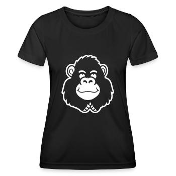 Gorilla - Women's Functional T-Shirt - black - Front - AI Model Female 172 light (172cm)