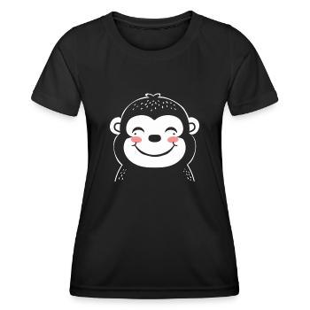 Gorilla - Women's Functional T-Shirt - black - Front - AI Model Female 172 light (172cm)