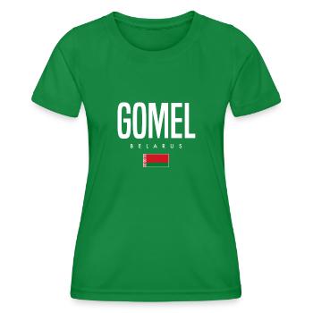Gomel Belarus Weißrussland - Women's Functional T-Shirt - kelly green - Front - AI Model Female 172 dark (172cm)