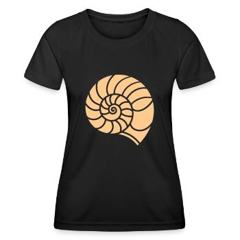 shell - Women's Functional T-Shirt - black - Front - AI Model Female 172 light (172cm)