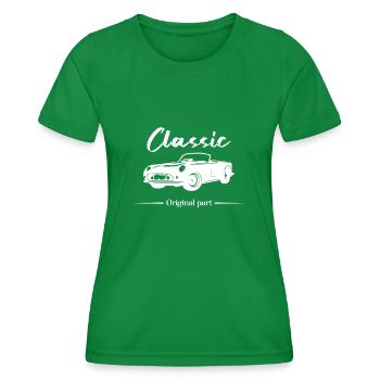 Classic original part - T-shirt sport Femme - vert - Devant - AI Model Female 172 dark (172cm)