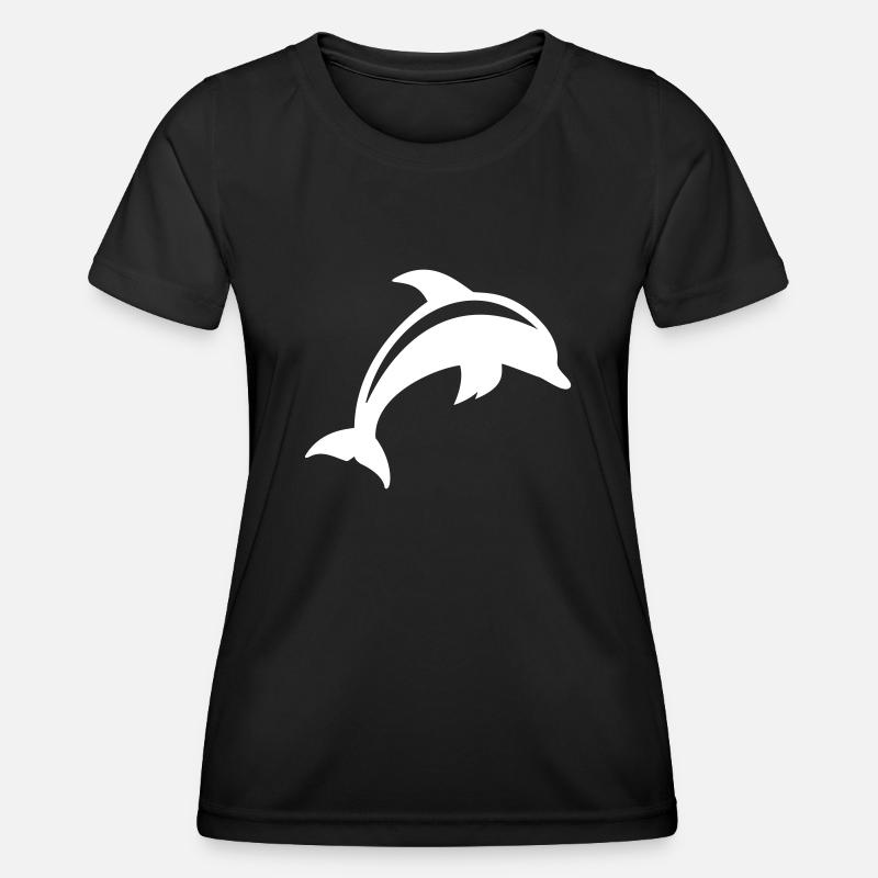 dolphin - Women's Functional T-Shirt - black