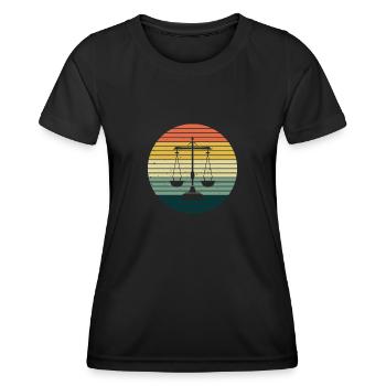Lawyer lawyer lawyer lawyer attorney gift - Women's Functional T-Shirt - black - Front - AI Model Female 172 light (172cm)