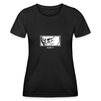 Nani Meme - Frauen Funktions-T-Shirt - Schwarz - Vorne - AI Model Female 172 light (172cm)