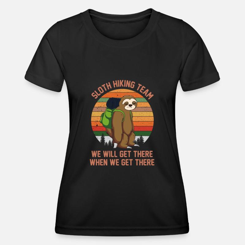 Sloth - Women's Functional T-Shirt - black