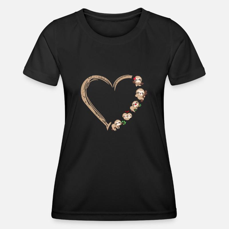 Sloth - Women's Functional T-Shirt - black