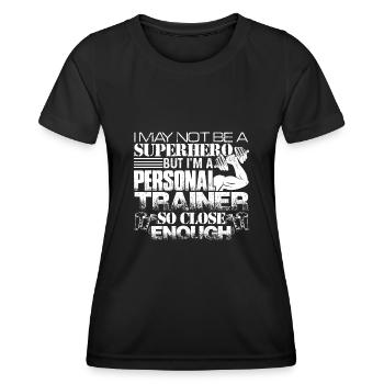 Personal Trainer I'm A Personal Trainer - Women's Functional T-Shirt - black - Front - AI Model Female 172 light (172cm)