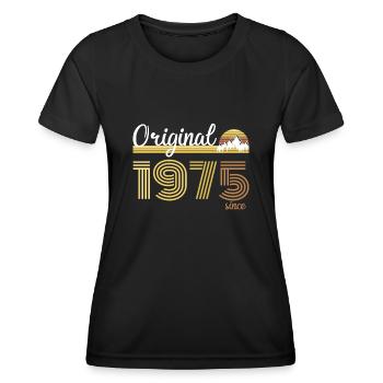 1975 - T-shirt sport Femme - noir - Devant - AI Model Female 172 light (172cm)