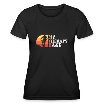 VTT, VTT, VTT - T-shirt sport Femme - noir - Devant - AI Model Female 172 light (172cm)