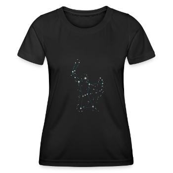 Orion Constellation Stars - Women's Functional T-Shirt - black - Front - AI Model Female 172 light (172cm)