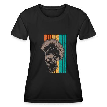 Punk Punks - T-shirt sport Femme - noir - Devant - AI Model Female 172 light (172cm)