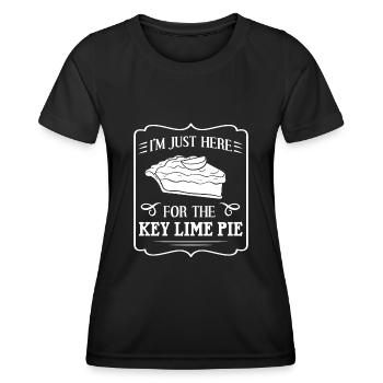 Key Lime Pie Lime Recipe West Florida - Women's Functional T-Shirt - black - Front - AI Model Female 172 light (172cm)