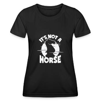 Schachfigur Schach Schachspieler Geschenk - Frauen Funktions-T-Shirt - Schwarz - Vorne - AI Model Female 172 light (172cm)