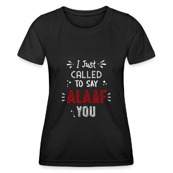 Carnival Costume Cologne Alaaf You - Women's Functional T-Shirt - black - Front - AI Model Female 172 light (172cm)
