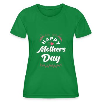 Fête des Mères - T-shirt sport Femme - vert - Devant - AI Model Female 172 dark (172cm)