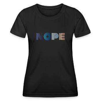 Nope - Women's Functional T-Shirt - black - Front - AI Model Female 172 light (172cm)