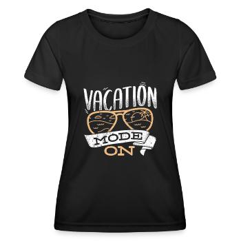 Spring Break Gateaway - Frauen Funktions-T-Shirt - Schwarz - Vorne - AI Model Female 172 light (172cm)