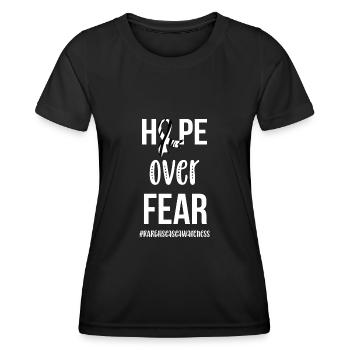 Affections rares Rare Maladies rares Maladie orpheline - T-shirt sport Femme - noir - Devant - AI Model Female 172 light (172cm)