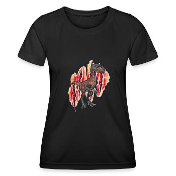 Velociraptor - Women's Functional T-Shirt - black - Front - AI Model Female 172 light (172cm)
