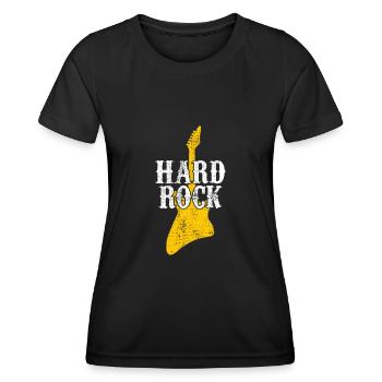 hard rock - T-shirt sport Femme - noir - Devant - AI Model Female 172 light (172cm)
