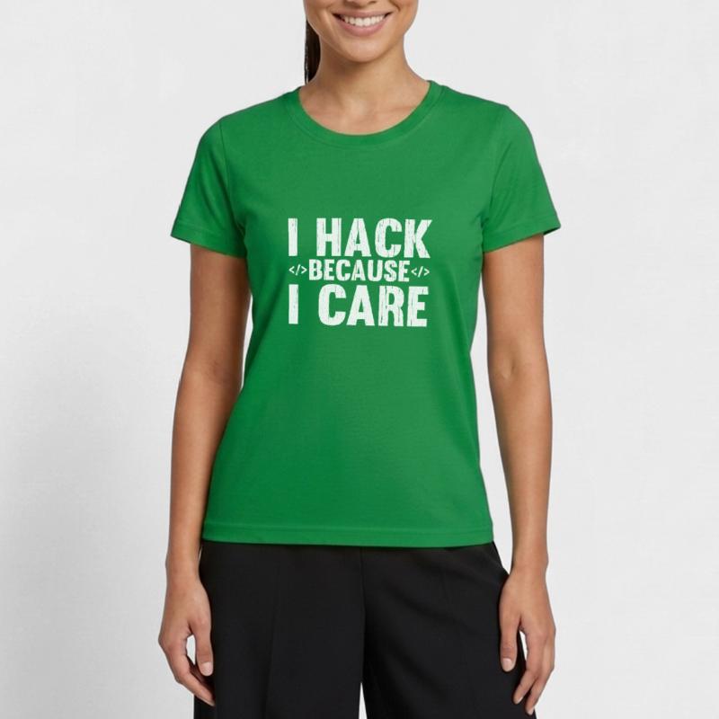 Hacker Hacking Code Computer admin Spruch Geschenk Frauen Funktions-T-Shirt