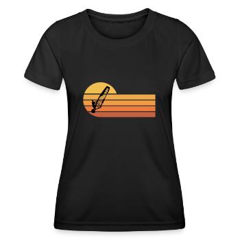 Windsurfing Windsurfers - Women's Functional T-Shirt - black - Front - AI Model Female 172 light (172cm)