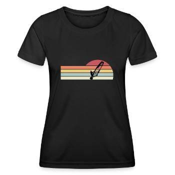 Windsurfing Windsurfers - Women's Functional T-Shirt - black - Front - AI Model Female 172 light (172cm)