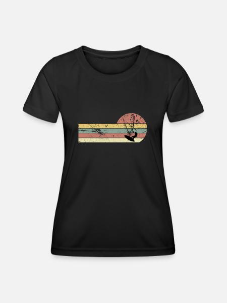 Windsurfing Windsurfers - Women's Functional T-Shirt - black