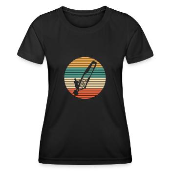 Windsurfing Windsurfers - Women's Functional T-Shirt - black - Front - AI Model Female 172 light (172cm)