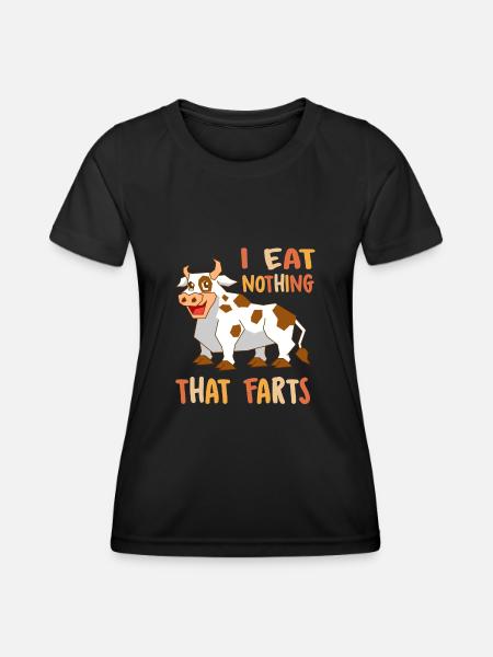 Vegan Veganer - Frauen Funktions-T-Shirt - Schwarz